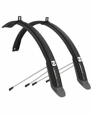 Крылья Simpla Ubiquit 28"/ 46 мм черный 
